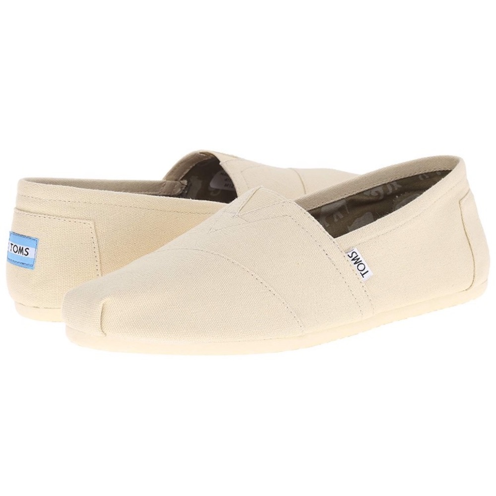 Toms men’s classic shoe in natural